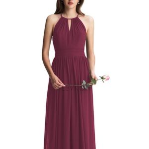Bill Levkoff Bridesmaid Dress (Wine)